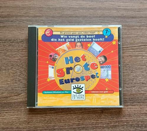 CD-ROM - Het grote Eurospel - Zwijsen - Games - €4, Consoles de jeu & Jeux vidéo, Jeux | PC, Utilisé, Puzzle et Éducatif, 1 joueur