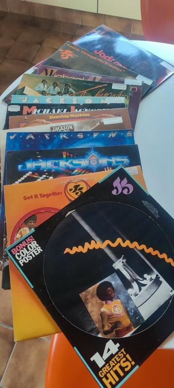 Vinyl lotje (12 st.) Michael Jackson, Jacksons, Jackson 5 beschikbaar voor biedingen