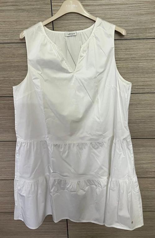 Mooie nieuwe witte jurk Terre Bleue ~ 46, Kleding | Dames, Jurken, Nieuw, Maat 46/48 (XL) of groter, Wit, Onder de knie, Ophalen