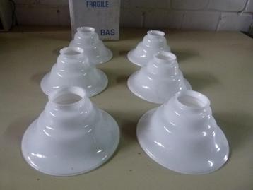 vintage old stock lampenscherm mid century stukprijs beschikbaar voor biedingen