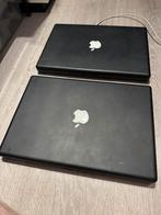 2x Apple Macbook zwart vintage 2008, Ophalen of Verzenden, Zo goed als nieuw, MacBook