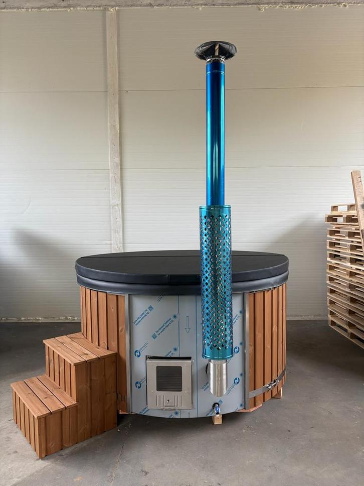 Hottub 5p – €3190 | Livraison rapide – NL & BE, Tuin en Terras, Bubbelbaden en Hottubs, Nieuw, Vast, Trap, Verzenden