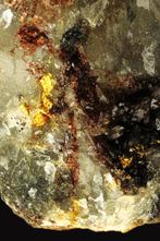 GOUD micros mineralen, Verzamelen, Mineralen en Fossielen, Ophalen, Mineraal