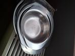Inox schalen, Ophalen, Overige materialen, Gebruikt, Schaal