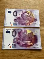 2 billets de 0 euros - Miniatur Wonderland 2016, Timbres & Monnaies, Billets de banque | Europe | Euros, Enlèvement ou Envoi