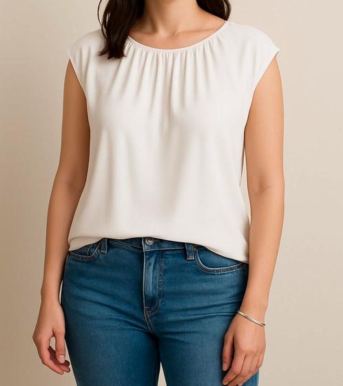 Witte blouse van s.Oliver – Maat 38, Kleding | Dames, Blouses en Tunieken, Maat 38/40 (M), Verzenden