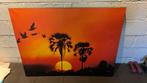 Cadre coucher de soleil, Ophalen