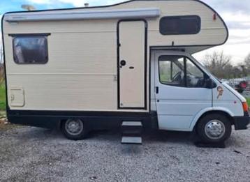 Camping car ancêtre Ford Transit 2.5D, Caravanes & Camping, Particulier, Ford, Télévision, Ford