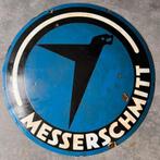 Panneau publicitaire émaillé MESSERSCHMITT Germany WO2 50cm, Utilisé, Envoi, Panneau publicitaire