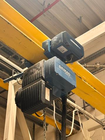Demag takel met loopkat. beschikbaar voor biedingen