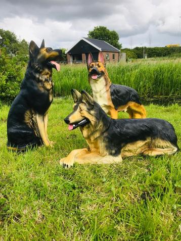 scheper-herdershond-schaap-ram- geit-varken- tuinbeeld beschikbaar voor biedingen