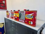 MOTUL oude garage olie blikken, Ophalen of Verzenden, Gebruikt, Verpakking