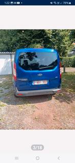 Ford tourneo connect benzine 2015, Auto's, Ford, Euro 5, Stof, Zwart, Blauw