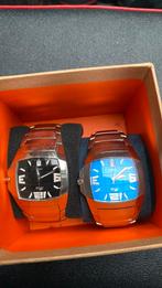 Deux montres Lotus Quartz, Handtassen en Accessoires, Horloges | Heren, Zo goed als nieuw