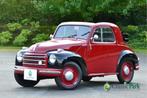 Fiat 500C Topolino (bj 1952), Auto's, Zwart, Cabriolet, Bedrijf, Handgeschakeld
