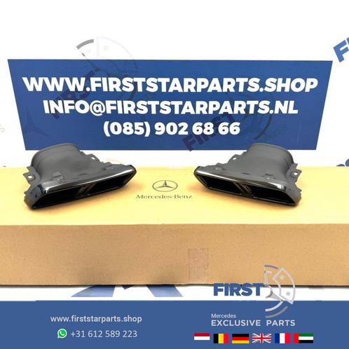 E63 E63s UITLAAT SIERSTUKKEN SET voor Mercedes E KLASSE 63 A, Auto-onderdelen, Uitlaatsystemen, Mercedes-Benz, Gebruikt, Ophalen of Verzenden