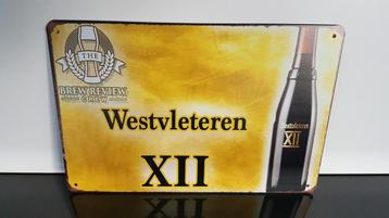 Westvleteren, verschillende Muurplaatjes / Reclameborden beschikbaar voor biedingen