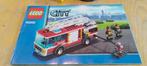 Lego City 60002 Brandweerwagen, Kinderen en Baby's, Speelgoed | Duplo en Lego, Ophalen of Verzenden, Gebruikt, Complete set, Lego