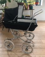 Vintage / retro kinderwagen (donkerblauw) voor poppen, Overige typen, Gebruikt, Ophalen