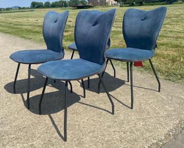 Laatste 4 showroomstoelen – Henders & Hazel in petrol blauw! beschikbaar voor biedingen