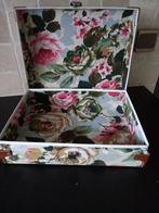 Stoffen decoratie koffer of kistje, Ophalen of Verzenden, Zo goed als nieuw