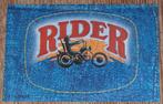 Vintage sticker Rider Jeans retro autocollant, Comme neuf, Enlèvement ou Envoi, Marque