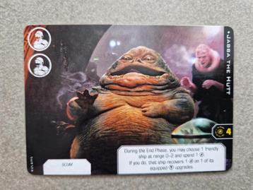 Star Wars X-Wing Jabba The Hutt SOS 2018 promo goodies, Enlèvement ou Envoi, Comme neuf, Flight Fantasy games