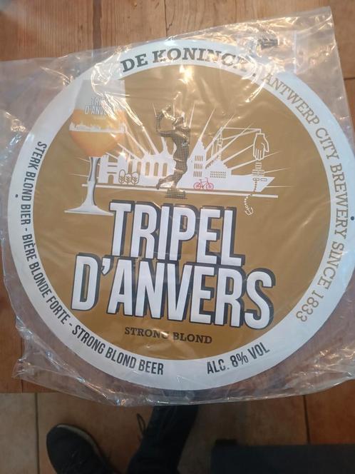 Tripel  D' anvers De Koninck Antwerpen, Verzamelen, Biermerken, Nieuw, Ophalen of Verzenden