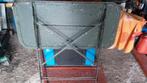 Grande ancienne table métallique pliable de 1M/0,50M, Ophalen, Zo goed als nieuw