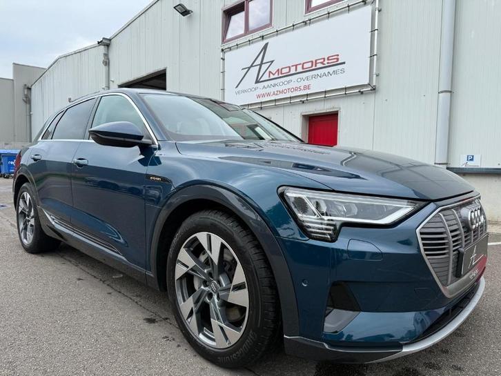 Audi e-tron 55 Quattro Pano/Keyless/Carpl/HeadUp/Trekh/Camer, Auto's, Audi, Bedrijf, Te koop, e-tron, 4x4, ABS, Achteruitrijcamera