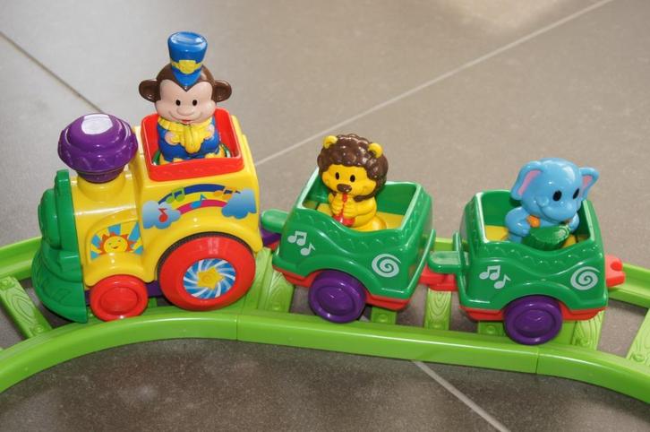 Muzikale dierentrein op spoor, Kinderen en Baby's, Speelgoed |Speelgoedvoertuigen, Ophalen of Verzenden