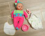 Popje met geluid en toebehoren, Kinderen en Baby's, Speelgoed | Poppen, Ophalen, Zo goed als nieuw