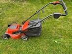 Elektrische grasmaaier Husqvarna, Tuin en Terras, Ophalen, Cirkelmaaier, Gebruikt, Elektrische grasmaaier