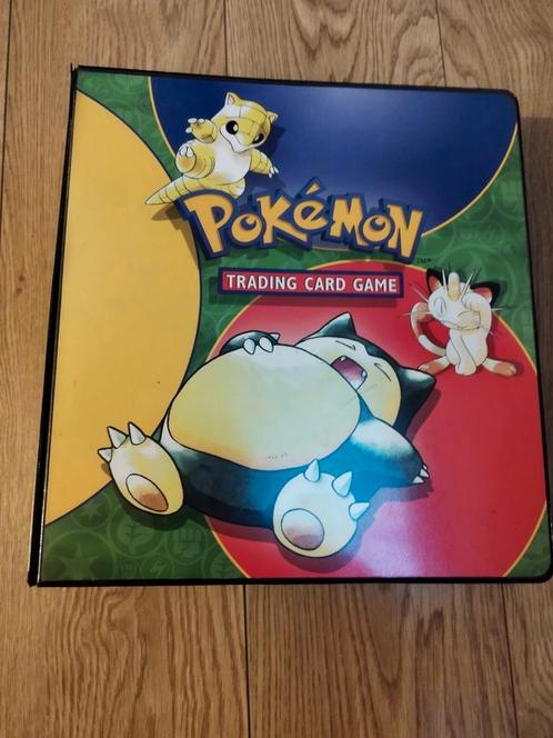 Vintage kaft gevuld met WOTC kaarten, Hobby en Vrije tijd, Verzamelkaartspellen | Pokémon, Gebruikt, Ophalen of Verzenden