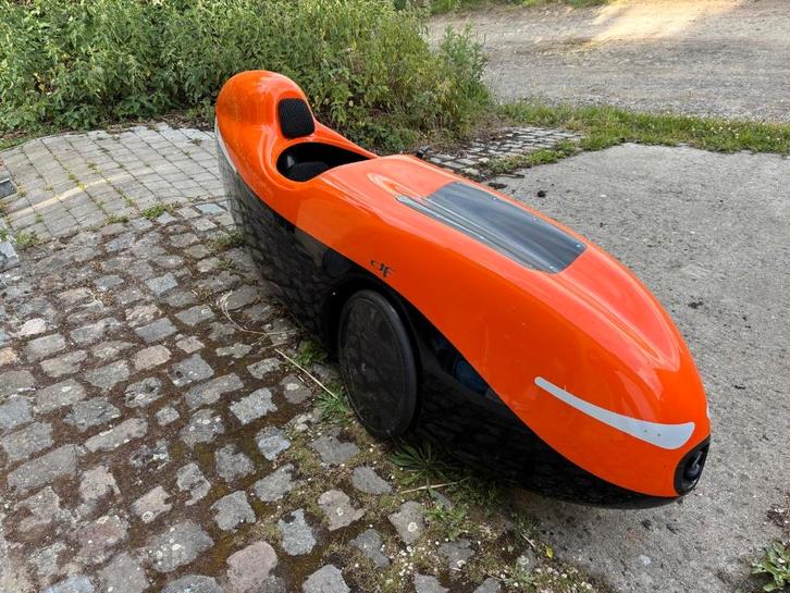 vélo caréné DF XL full carbone, Vélos & Vélomoteurs, Vélos | Hommes | Vélos de sport & Vélo de randonnée, Comme neuf, Autres marques