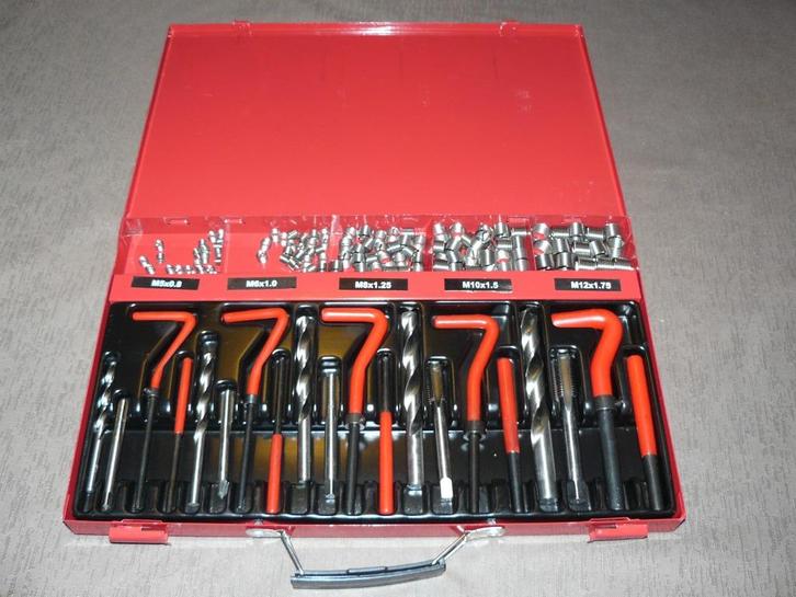 Helicoil set draad herstel set M5 tot M12 GRATIS VERZENDING, Auto diversen, Autogereedschap, Nieuw, Verzenden