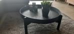 NIEUW rond salontafeltje zwart diameter 74 cm, Ophalen, 50 tot 100 cm, Rond, Nieuw