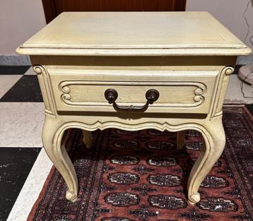 Antiek / Brocante / Vintage nachttafel-set, Enlèvement