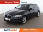 BMW 1 Serie 118 118i (bj 2019, automaat), Auto's, BMW, Gebruikt, 136 pk, Zwart, Leder