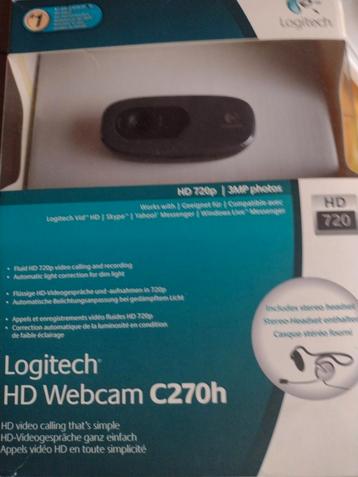 Logitech C270 webcam neuf jamais déballée