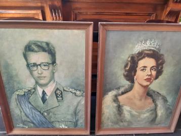 Staatsieportretten koning Boudewijn en koningin Fabiola beschikbaar voor biedingen