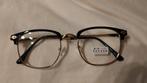Lunettes correctrices +2,00 or noir, Enlèvement, Neuf, Noir, Lunettes