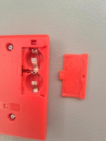 Mickey 1981 spel en horloge, origineel batterijdeksel beschikbaar voor biedingen