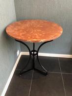 3 tables avec plateaux en rond de marbre, Ophalen, Overige materialen, Gebruikt, Rond