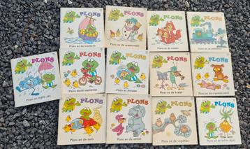 13 Vintage boekjes van Plons beschikbaar voor biedingen
