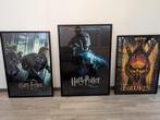 Ingelijste Harry Potter posters, Collections, Harry Potter, Comme neuf, Enlèvement, Livre, Poster ou Affiche
