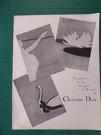 Dior boutique parfums - publicité papier - 1958, Collections, Marques & Objets publicitaires, Autres types, Utilisé, Enlèvement ou Envoi