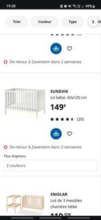 ikea Sundvik 60x120, Kinderen en Baby's, Ophalen of Verzenden, Gebruikt