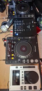 2 cdj1000mk3.   mengpaneel behringer  +hoofdtelef, Audio, Tv en Foto, Cd-spelers, Ophalen of Verzenden