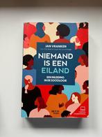 Niemand is een eiland - Jan Vranken, Boeken, Ophalen, Jan Vranken, Zo goed als nieuw, Overige onderwerpen